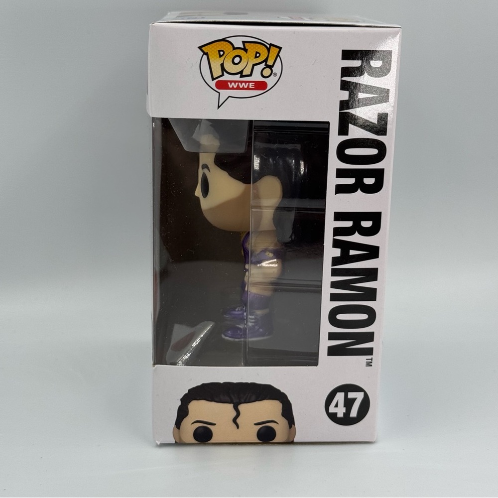 Funko Pop WWE Razor Ramon #47 GameStop Exclusive New - Picture 2 of 7
